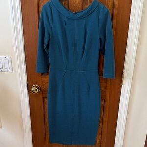 Boden Teal Midi Dress